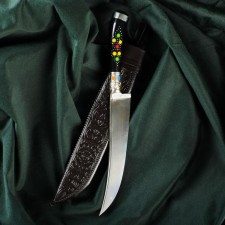 Knife Pchak Sharkhon - Ebonit, Erm, Garda, Uliye Melchior, 17 cm