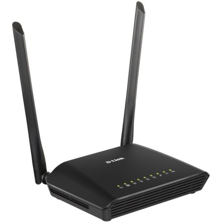 Wireless router D-Link DIR-620S/RU/B1A N300 10/100Base-TX Black-1