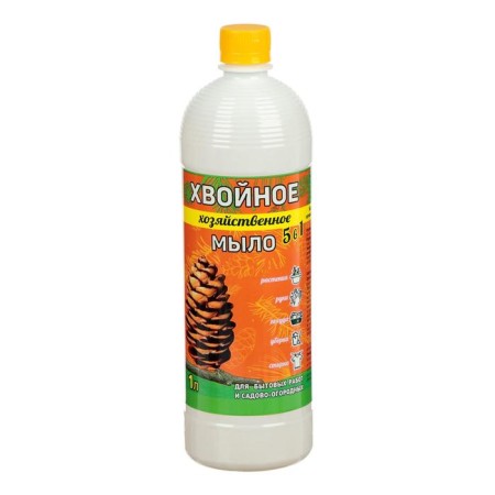 Carbon fiber soap "coniferous" 5 in 1, 1 liter