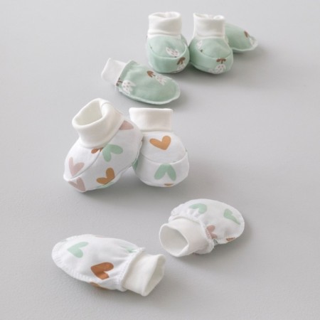 Set for newborns Kinderlitto "First Flowers", 6 items-6