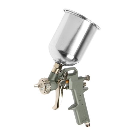 Pneumatic spray gun with the upper tank DEKO DKSG01, Metal, 500 ml