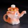 Porcelain kettle "Elephant Mitya"