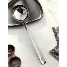 Spoon spills of stainless steel of a share of EVERYDAY, 85 ml, 35.5 × 9.5 cm, thickness 3 mm, silver color