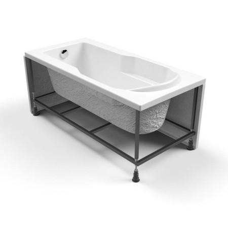 Santana bathtub frame, 150 cm length complete with assembly bag-2