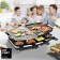 Elektogril KitFort KT-1649, Rocket Council, 1200 W, 8 pans, 7x7 cm, black