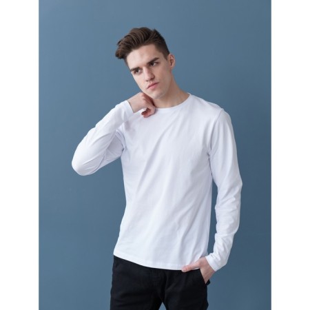 Male T -shirt, size 44, white color-3