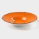 Porcelain plate for Magistro paste "Cerera", 160 ml, D = 21 cm, Orange color