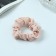 Hair gum "Orbit" classic strip texture, 9 cm, pink