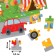 Puzzle "Park of attractions", "Blue Tractor", 60 elements