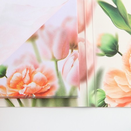 Block of papers with a sticky layer "Bloom this spring", 30 sheets-4