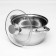 Set of pan "Diana", 6 items: 1.8 l, 2.5 l, 3.5 l, lids