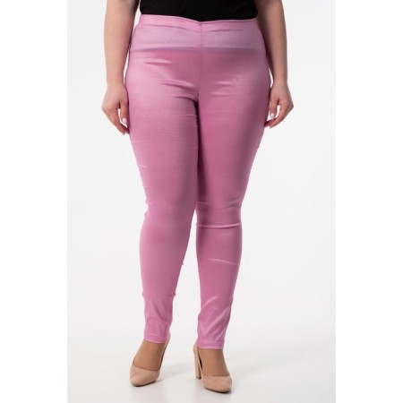 Female trousers, size 52, pink color-2