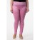 Female trousers, size 52, pink color
