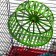 The cage for rodents "Pigzon" No. 5, with 3 floors, equipped, 41 x 30 x 58 cm, ruby