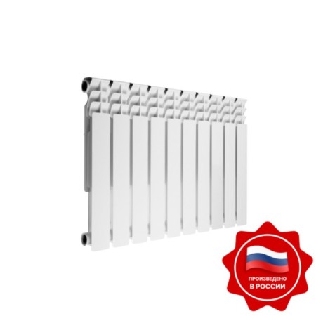 Bimetallic radiator Oasis Eco, 500 x 80 mm, 10 sections