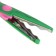 Scissors embossed colored handles, set 12 pcs mix