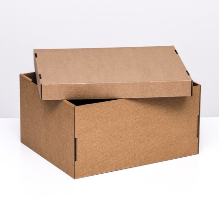 Folding box, craft, 31.2 x 25.6 x 16.1 cm-1