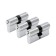 The cylinder mechanism "Allur" 3 cylinders a 70CP, chromium color, 5 cells