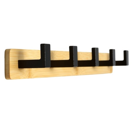 Hangers with five hooks Cappio VC105, black color-1