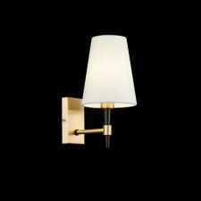 Bra Maytoni H001wl-01BS, 1HE14, 40W, 19x14x28 cm, brass color