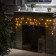 Garland "fringe" 1.8 × 0.5 m, IP20, transparent thread, 48 LED, yellow glow, 8 modes, 220 V