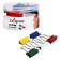 Clamps for cauliflower clamps 41mm, 24 pieces, 5 colors, in a plastic tube