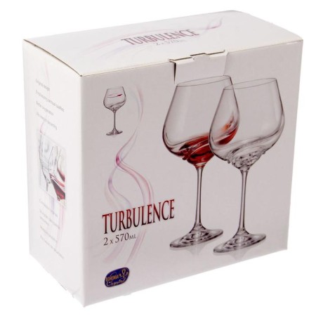 A set of glasses for the wine "Turbulence", 570 ml, 2 pcs-3