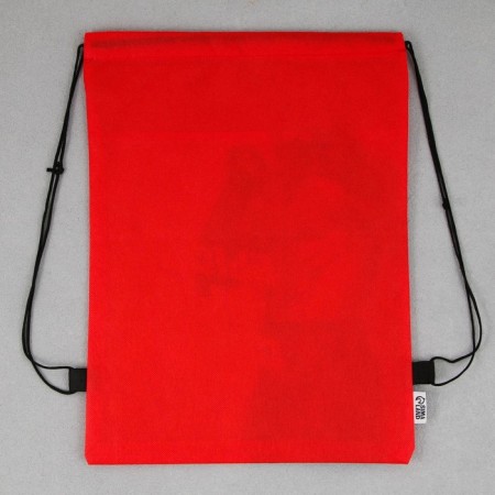 A bag for shoes "Faster, higher, stronger!" non -discharge canvas, size 30 x 40 cm-3