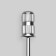 The basis for pedicure abrasive nozzles, in a plastic case, d = 6.5 × 14 mm