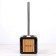 Worship for the toilet with a stand "Style", 400 ml, 12 × 10 × 36 cm, black color