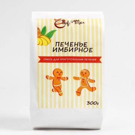 Ginger cookies, dry baking mixture, 300 g