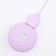 Vibroyaite with a vacuum-wave clitoris stimulant, Power Bank, Soft silicone, purple