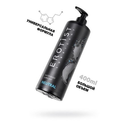 Lubricant Erotist on water -based Neutral, neutral, 400 ml