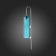 Wall lamp ST LUCE. SL1145.181.01. Callana. 1x60 W, E27, 10x78 cm, color chromium