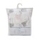 Bunnies and hearts blanket, size 150x200 cm