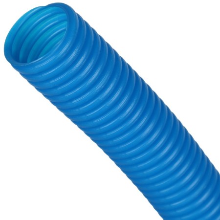 Corrugated pipe stout, d = 25, without a broach, a bay 50 m, blue-2