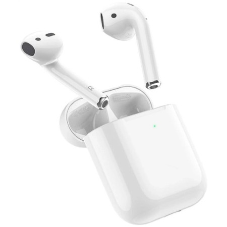 Hoco Ew02, TWS, wireless headphones, inserts, BT 5.1, 30/350 mAh, white-2
