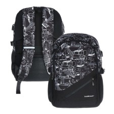 Youth backpack 48 x 30 x 16 cm, Erich Krause Cityline 19l, 58465