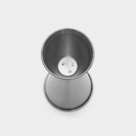 Dzhigger Dolyana "Metallic", 35/60 ml, stainless steel-3