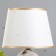 E14 40W white-gold-zoloto 20x20x30 cm Risalux desktop
