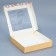Confectionery packaging, a box with lamination "for you", 20 x 20 x 4 cm