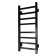 Electric towel "Sanprise" Contour P8, 300x800 mm, universal, black