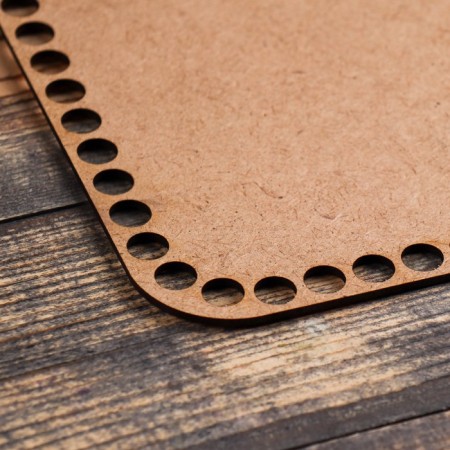 Clotting blank "Rounded Square", bottom of the XDF, 20 × 20 cm, d = 10mm-1