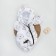 Kinderlitto children's jumpsuit “New friends. Belying animals ", height 56-62 cm