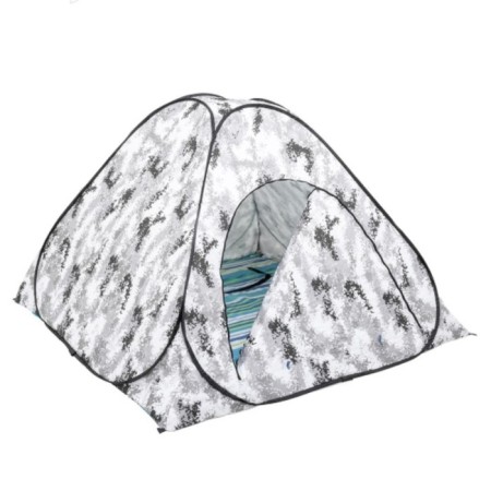 The tent winter machine is insulated, the bottom on the zipper, 2 x 2 m, kmf-1