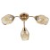 Ceiling lamp 3x40W E14, size 53x53x18 cm