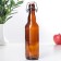 Bugelnaya bottle, 500 ml, with a traffic jam, brown color