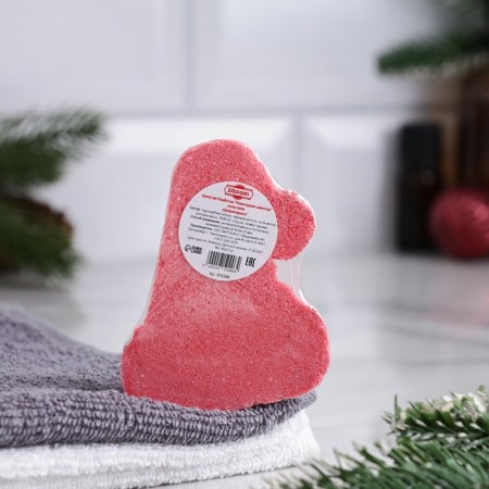 A bomb for a bath with a shimmer "New Year's cap" 80 g The aroma of Kola Lim-2