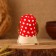The amulet "Domovyen", in a cap with a wallet, 9 cm, linen, mix