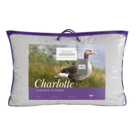 Charlotte pillow, size 68x68 cm, gray color-7